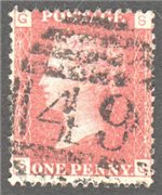 Great Britain Scott 33 Used Plate 146 - SG